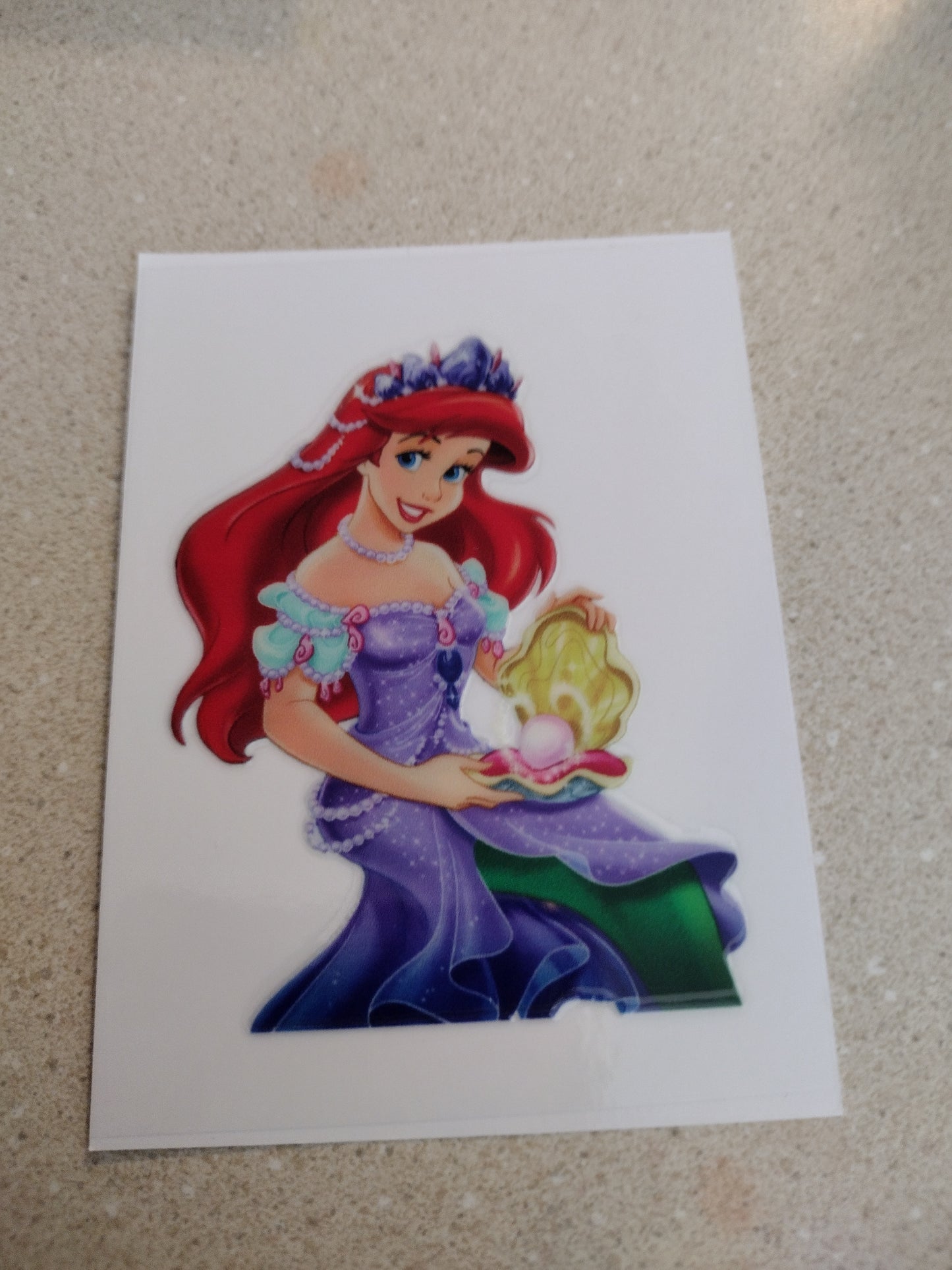 SM LITTLE MRMAID UV DTF