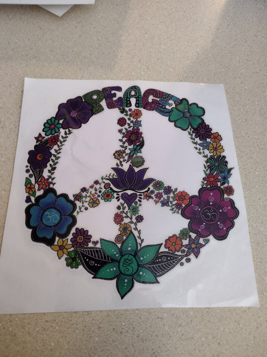 PEACE DECAL
