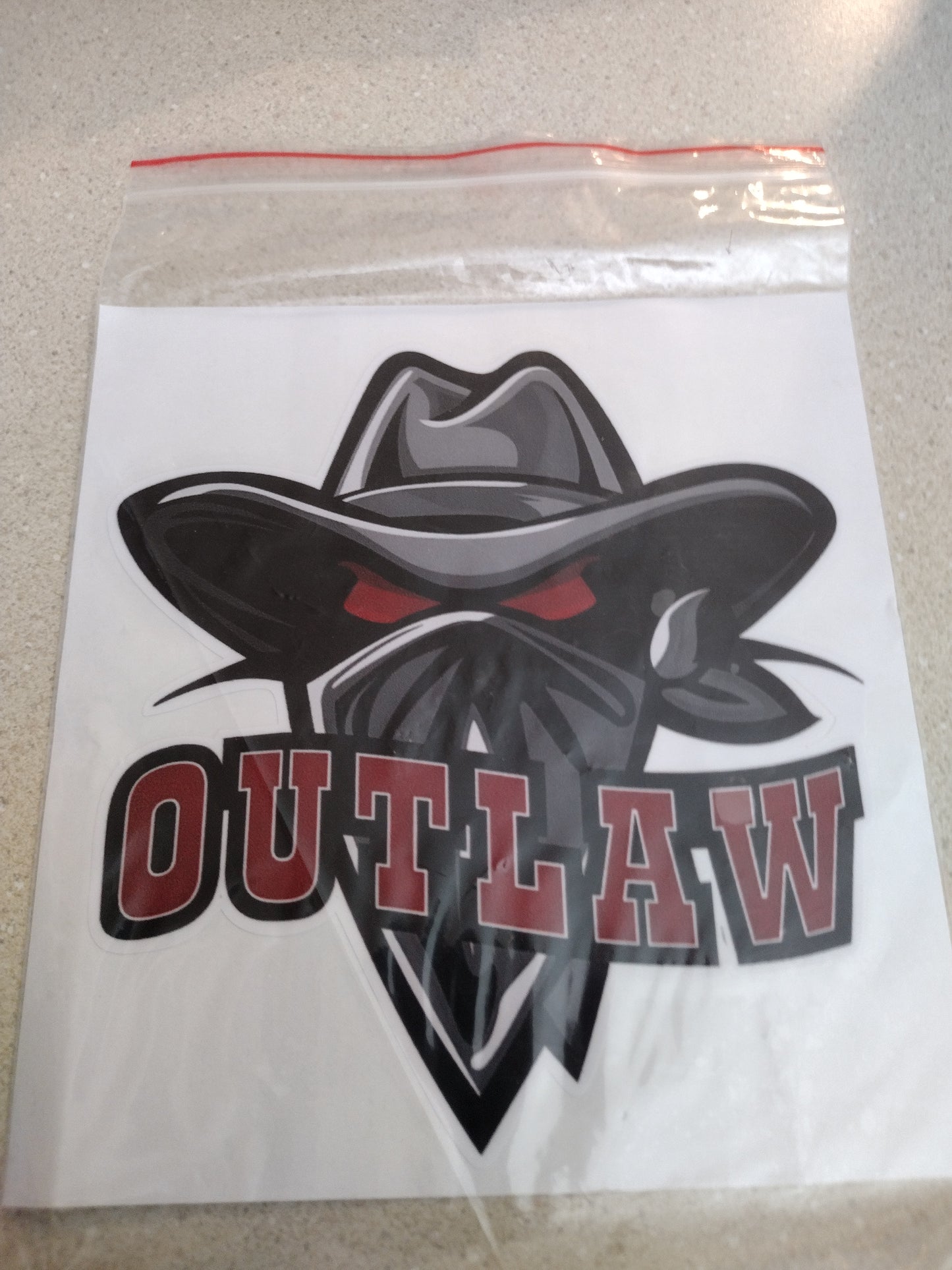 OUTLAW DECAL
