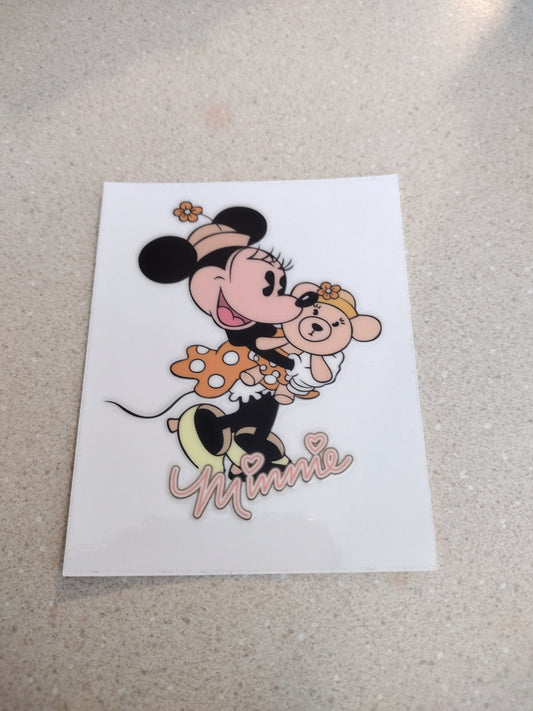 SM PINK MOUSE UV DTF