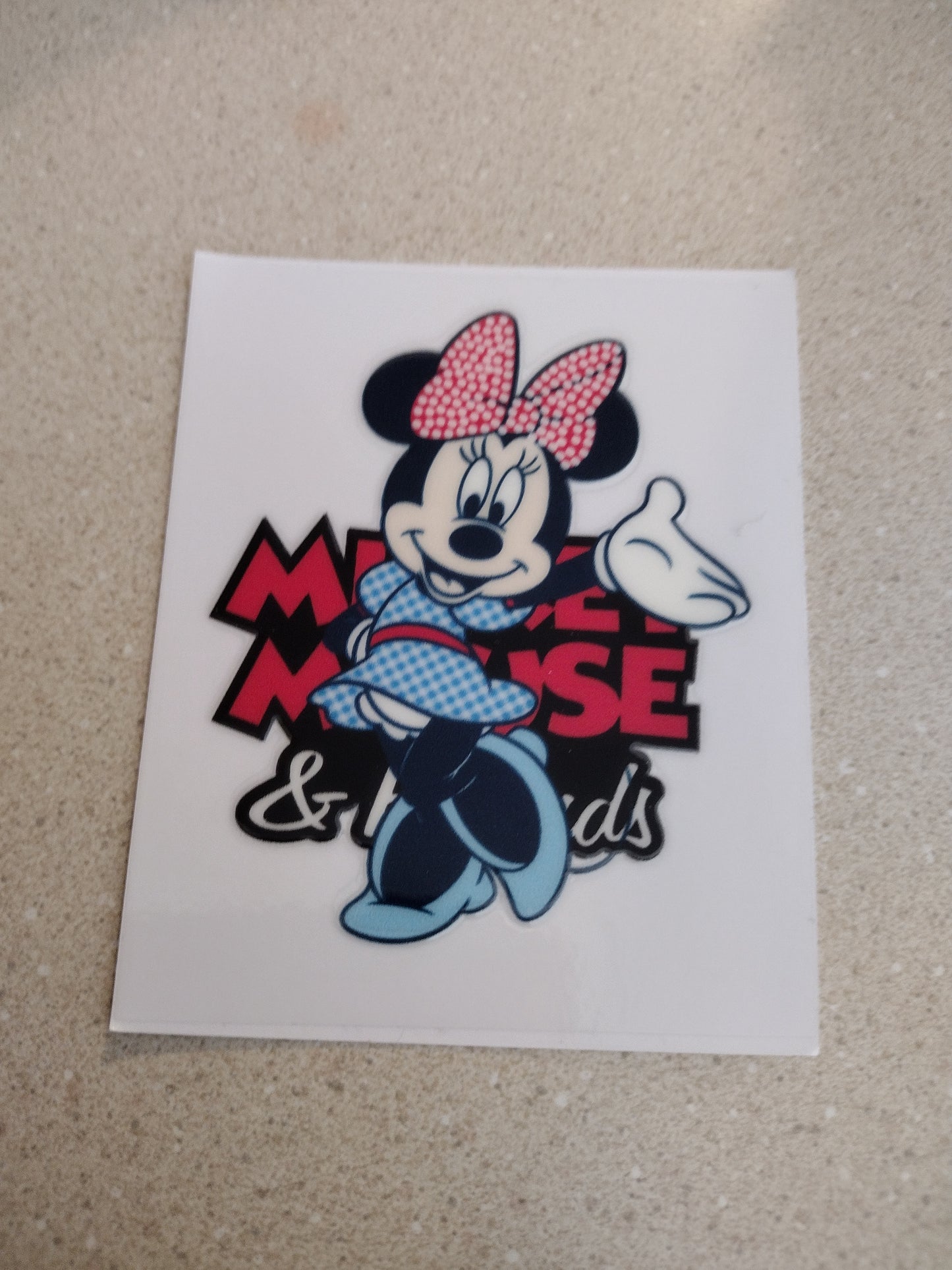 SM MISS MOUSE UV DTF