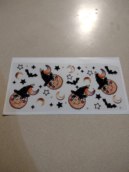 HALLOWEEN/ PUMPKIN UV DTF