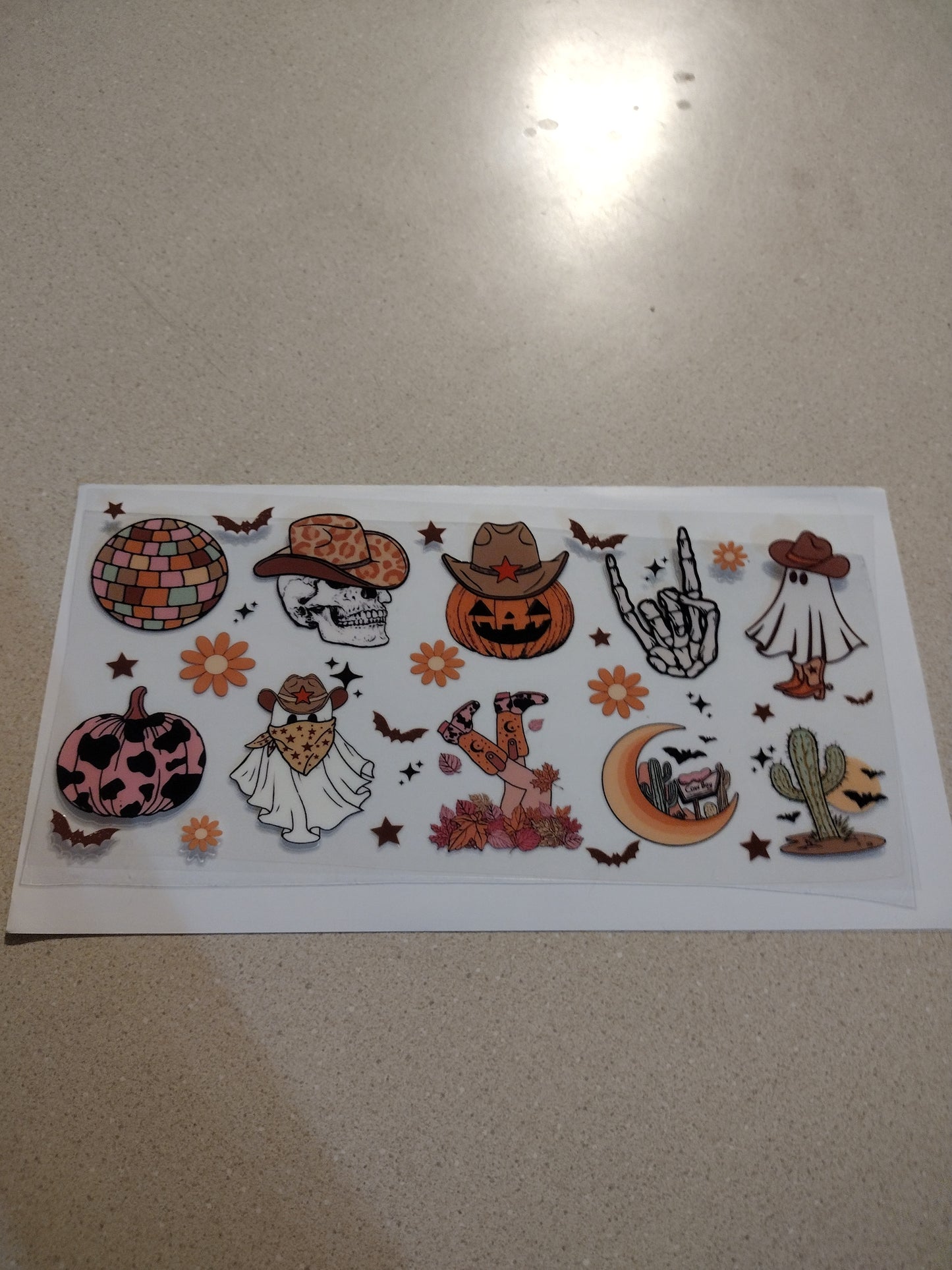 FALL / HALLOWEEN UV DTF