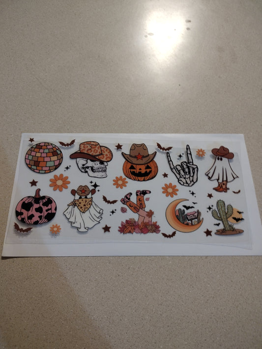 FALL / HALLOWEEN UV DTF