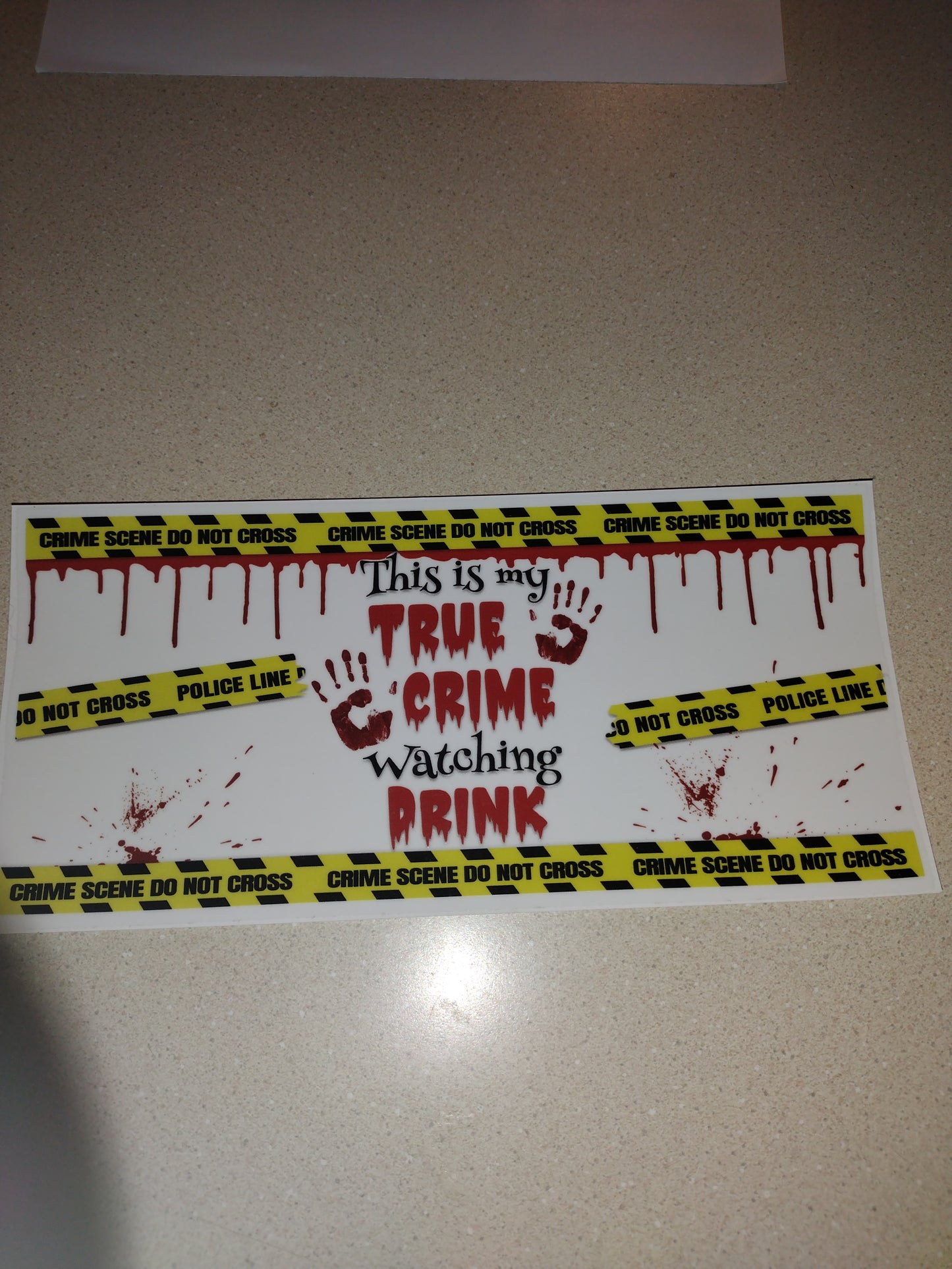 TRUE CRIMES 1 UV DTF