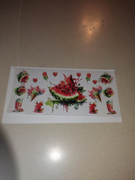WATERMELON UV DTF