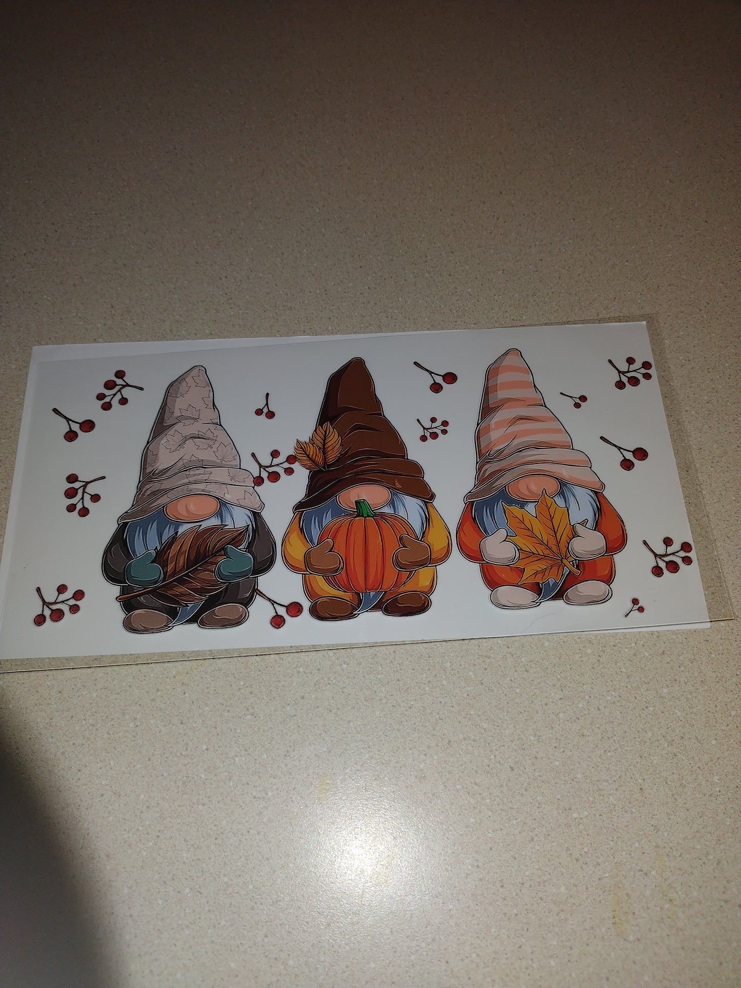 FALL GNOMES 2 UV DTF
