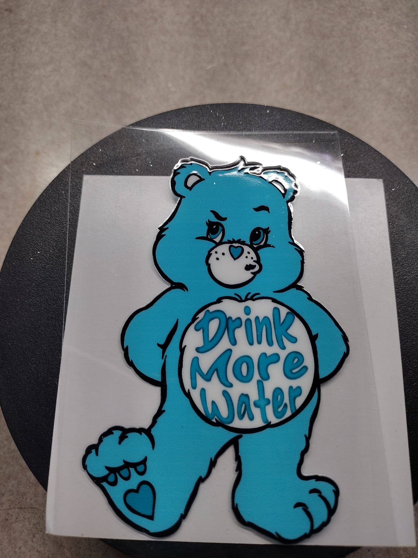 DRINK MORE WATER SM UV DTF