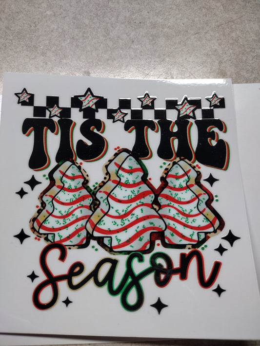 TIS THE SEASON SM UV DTF