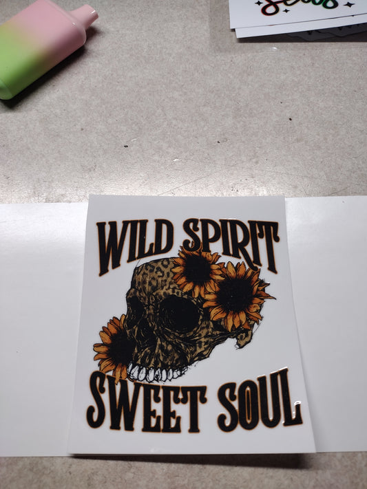 WILD SPIRIT SM UV DTF