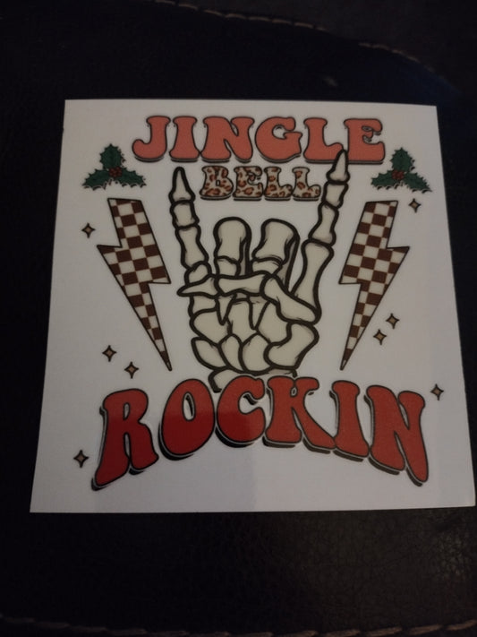 JUNGLE VELL ROCK UV DTF