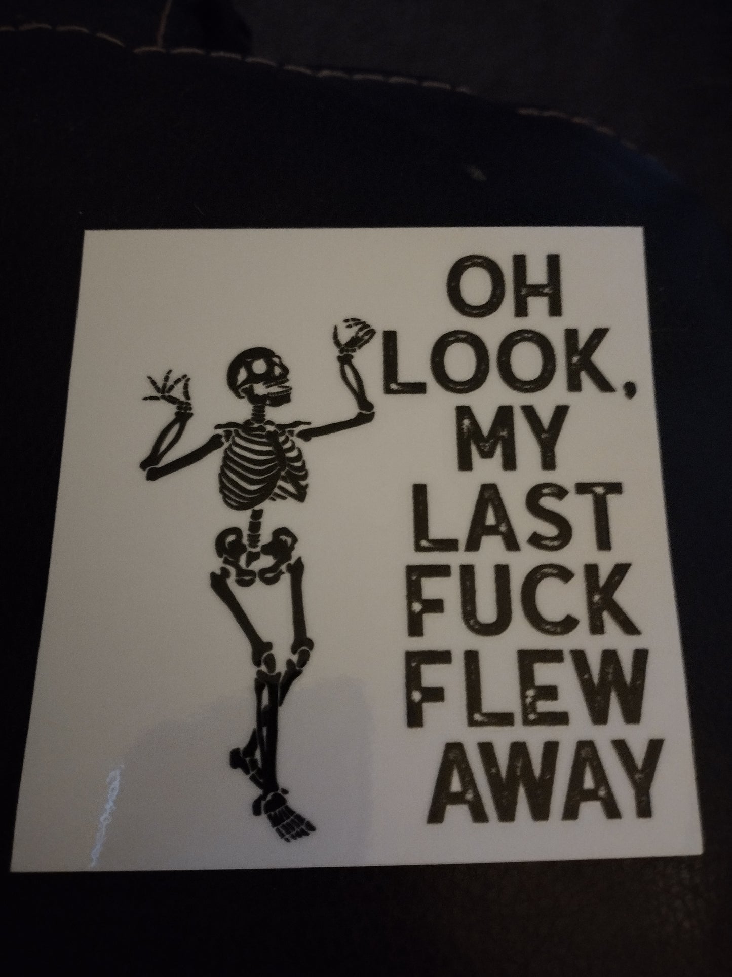 OH LOOK LAST FLYING F UV DTF