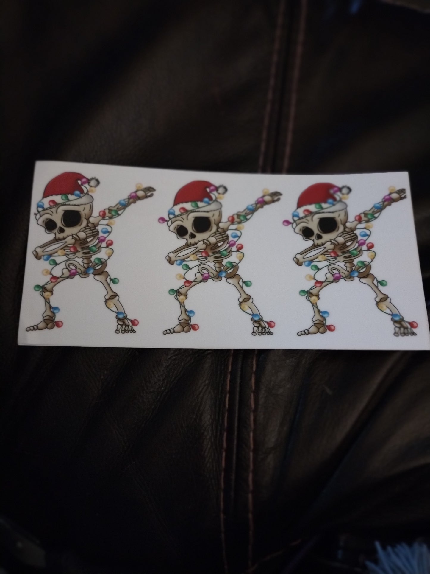 XMAS SKELETONS UV DTF
