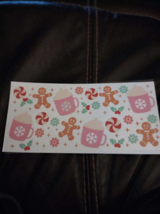 GINGERBREAD AND HOT COCOA UV DYF