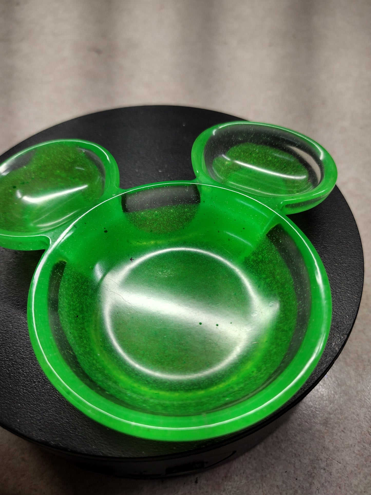 Neon Green Mouse Tray