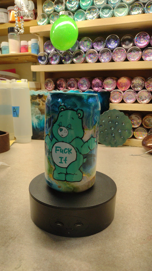 12 Oz Swear Bears F*CK It w Glow