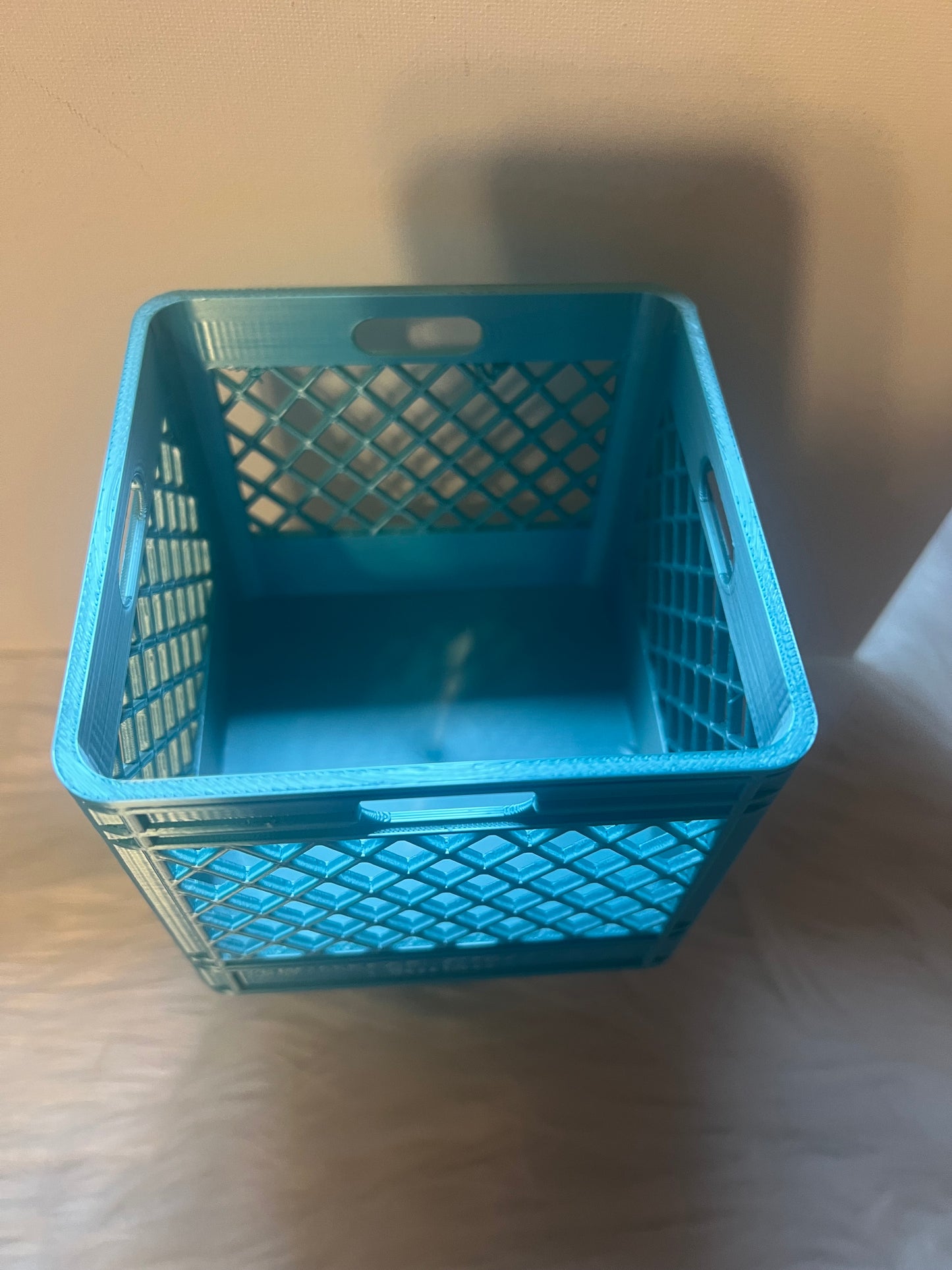 Milk Crate Cup Holder