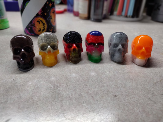 Small Epoxy Resin Skulls