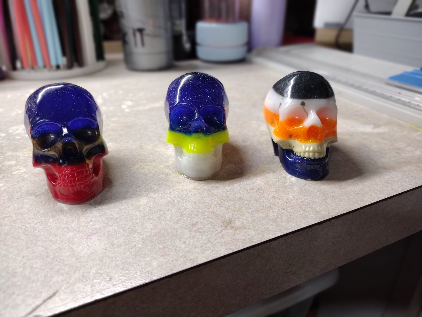 Medium Skulls with glow