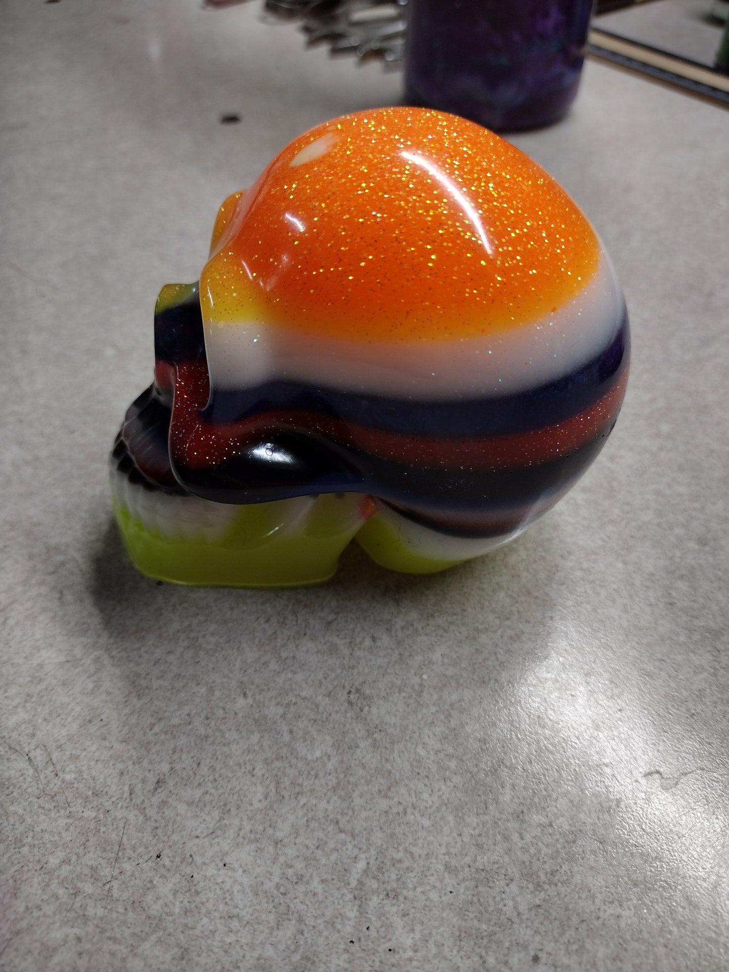 CUSTOM ORDER Large Resin Skull