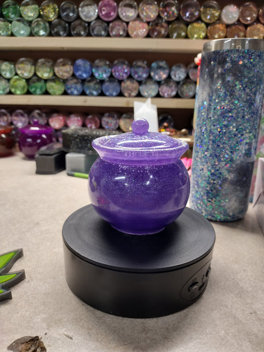 PURPLE JAR GLOWS