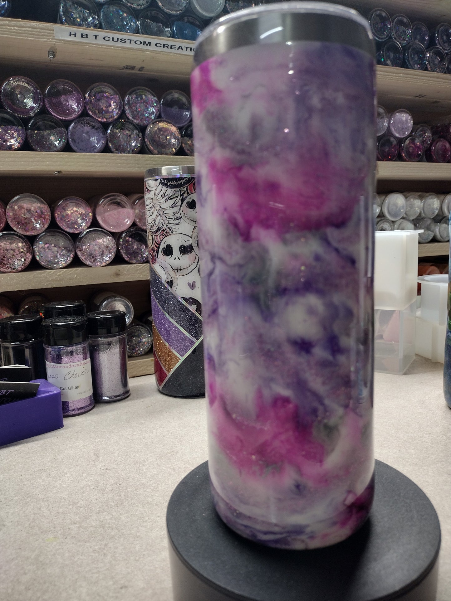 Pre made 20 oz Minnie Spooky Season