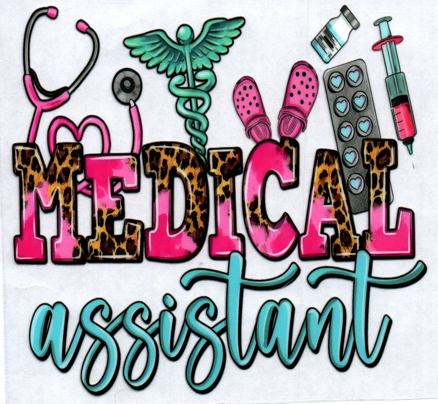 Medical Assistant Decal