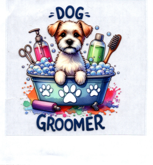 Dog Groomer Decal