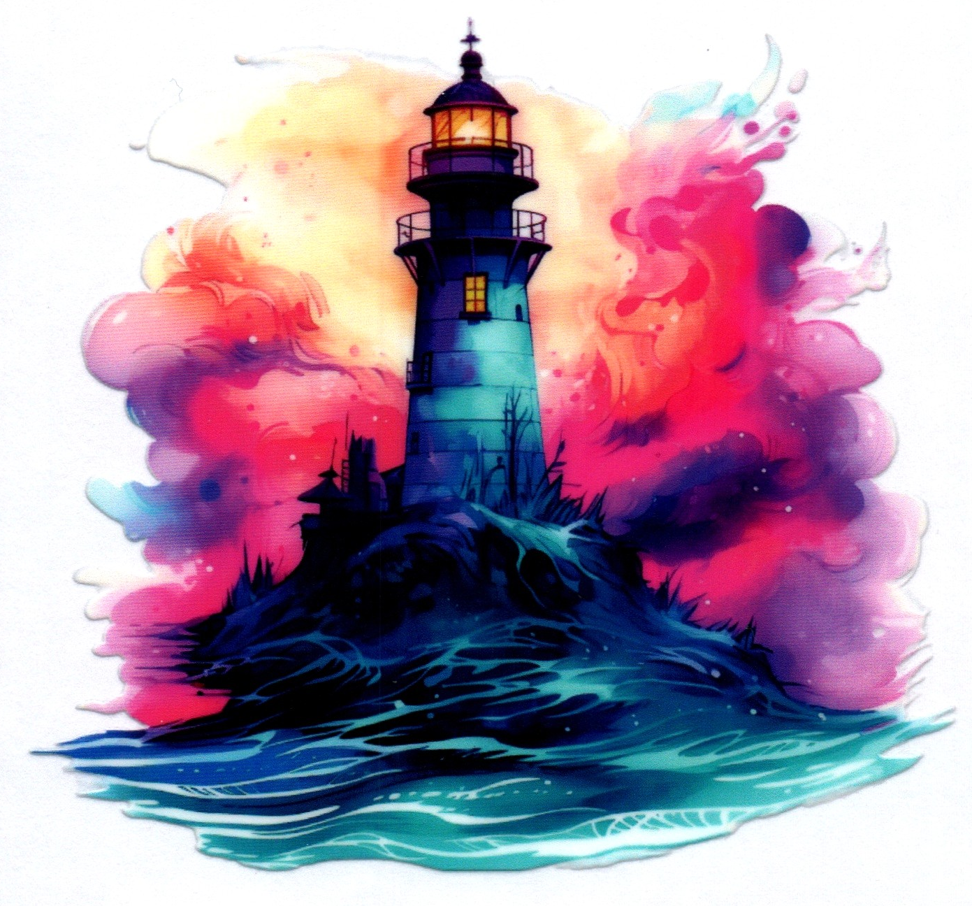 Lighthouse Decal 2