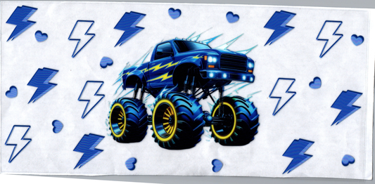 16oz Lighting Bolt Truck