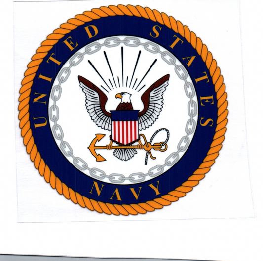 Navy Military Decal 2