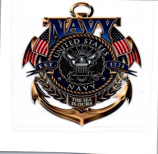 Navy Military Decal 6