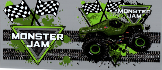 16oz Monster Jam Green