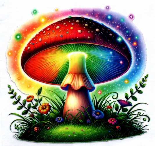 Mushroom Decal 2