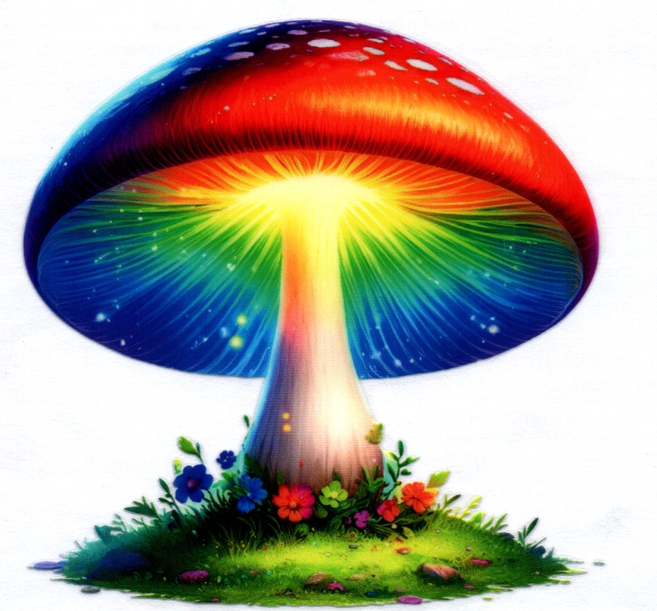 Mushroom Decal 8
