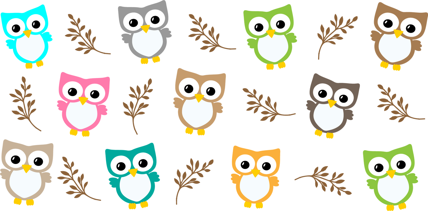 Cute Owls 16 oz