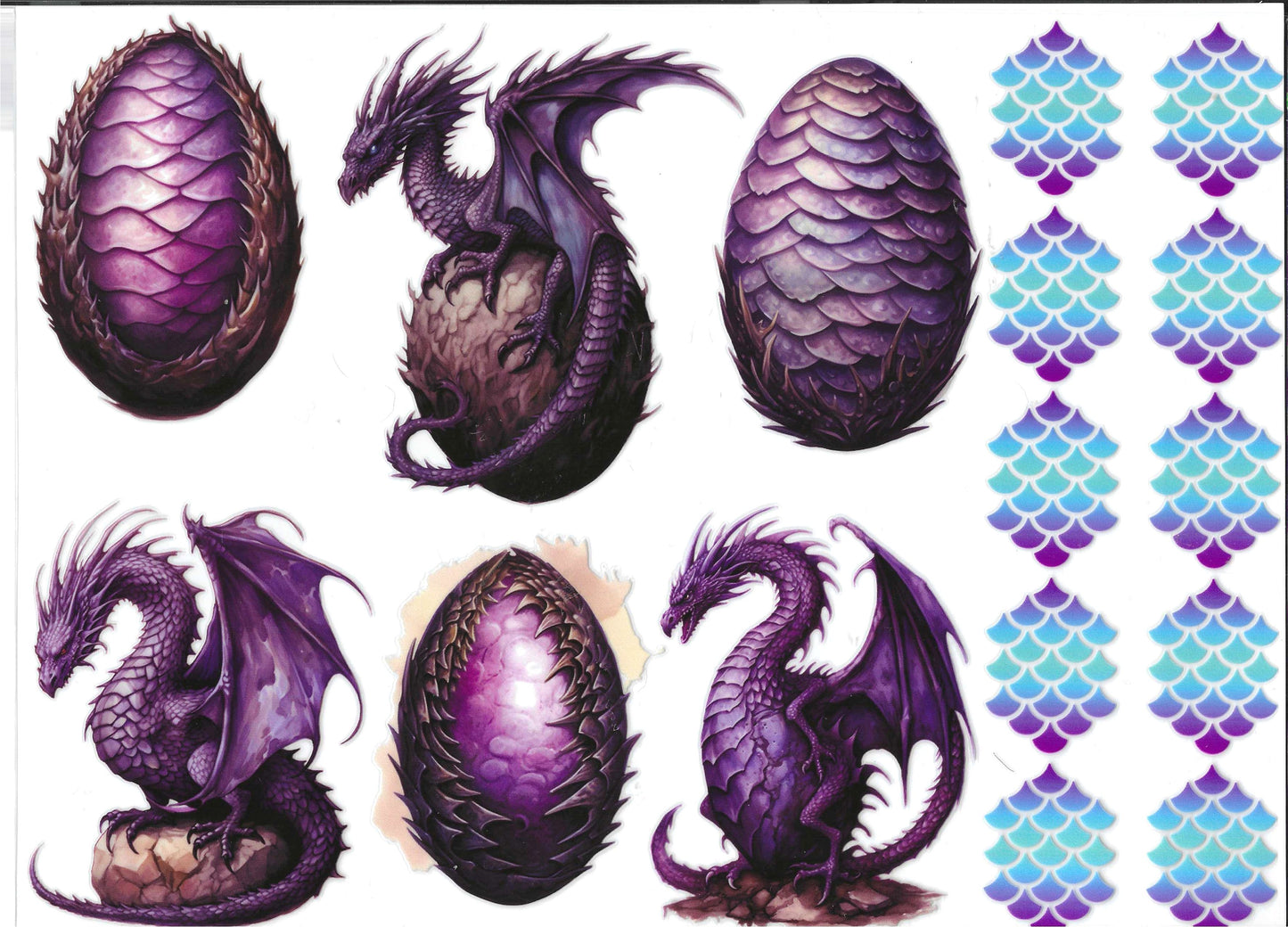 Dragon Eggs & Scales Element