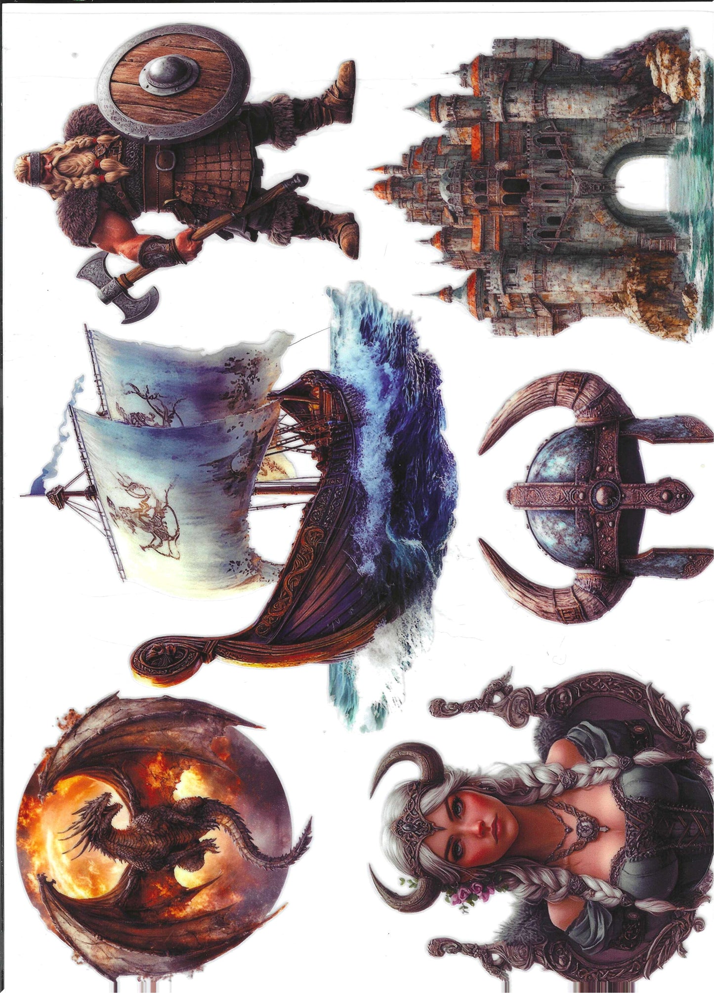 Viking w/ Ship Element