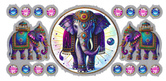 Elephant 16oz Glitter