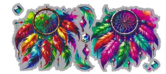 Dream catcher 1 16oz Glitter