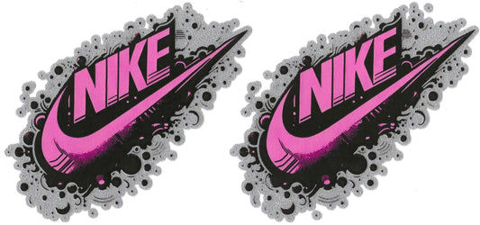 Pink Swoosh 16oz Glitter