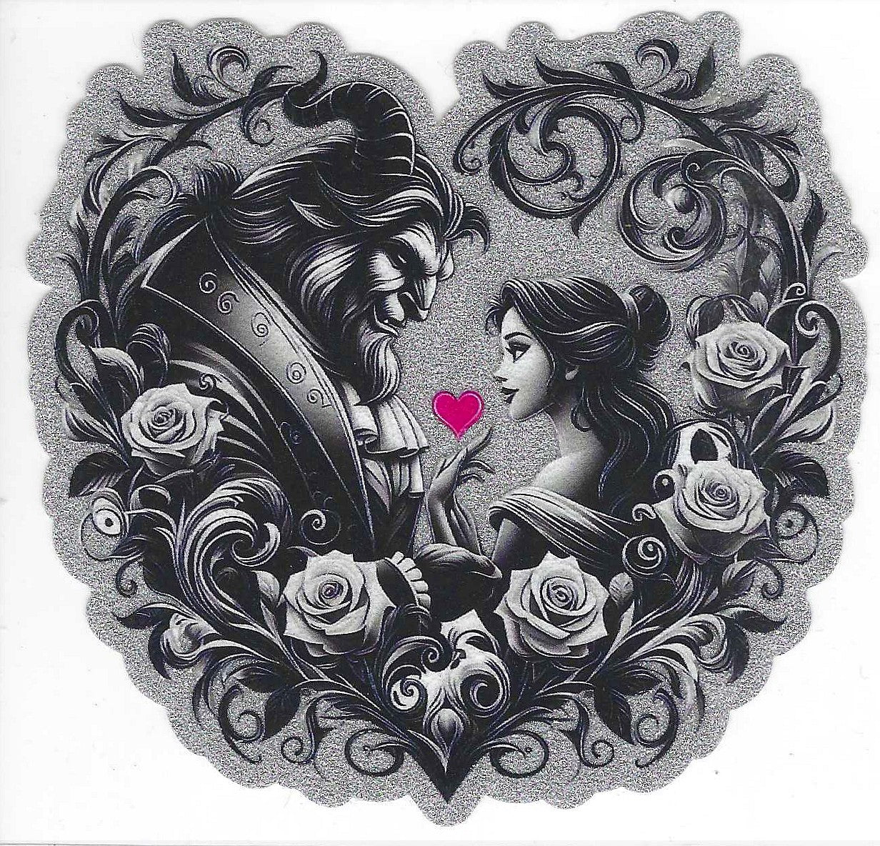 B&B Glitter Decal
