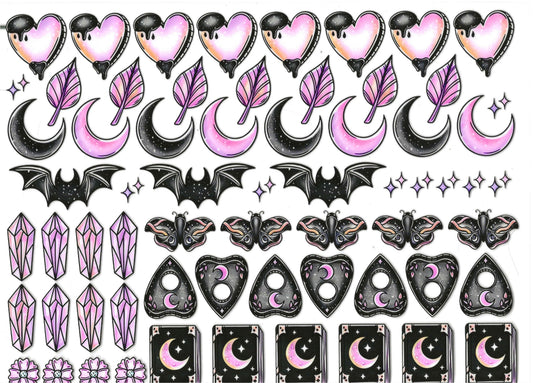 Pink Mystical Element  11 x 9