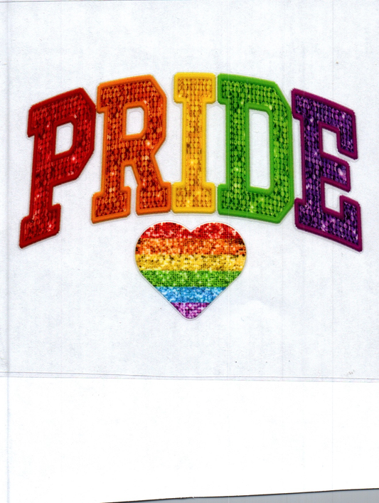 Pride Heart Decal