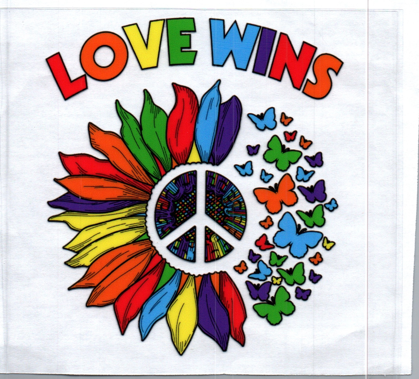 Love Wins Pride Decal