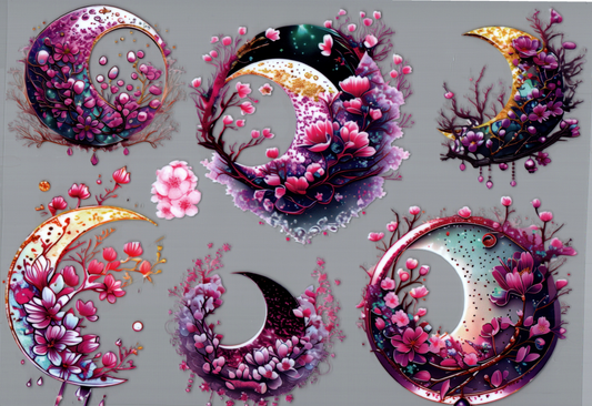 PurpleMoons w/Flowers Element