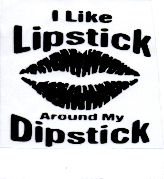 I like Lipstick Sassy Decal 28