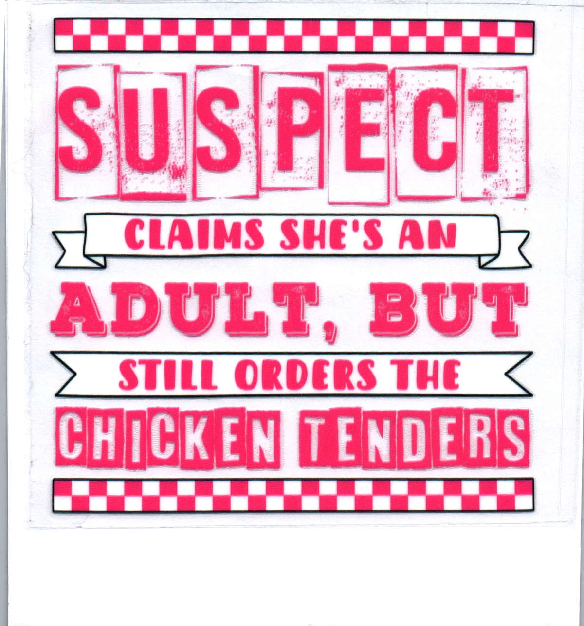 Suspect claims she's an adult Sassy Decal 29