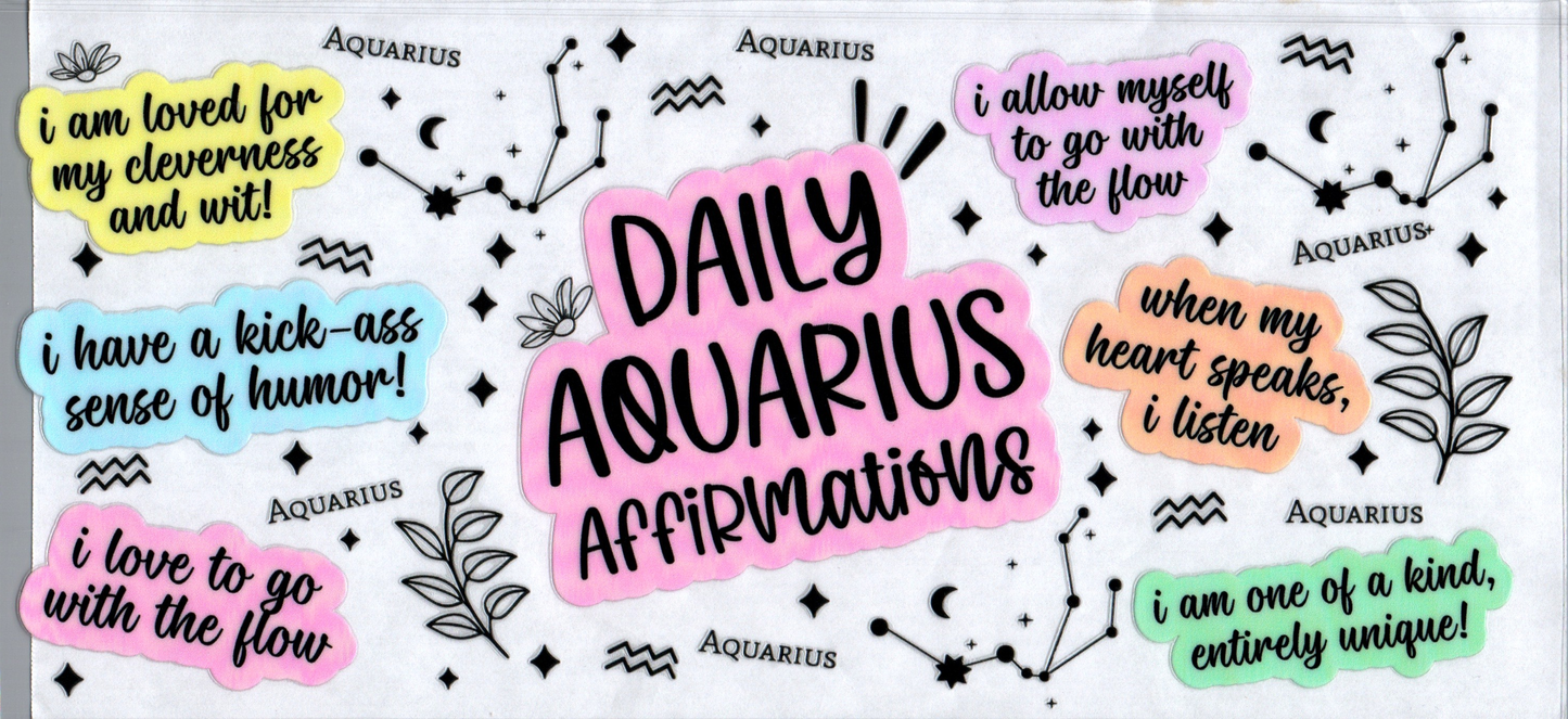 16oz Daily Affirmation Zodiac Bundle