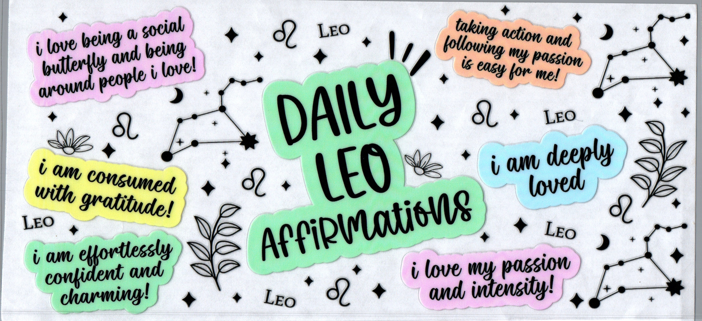16oz Daily Affirmation Zodiac Bundle